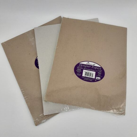 Sonburn II Designer 8.5”x11” New Old Stock 3 Types Of Paper - Picture 2 of 12